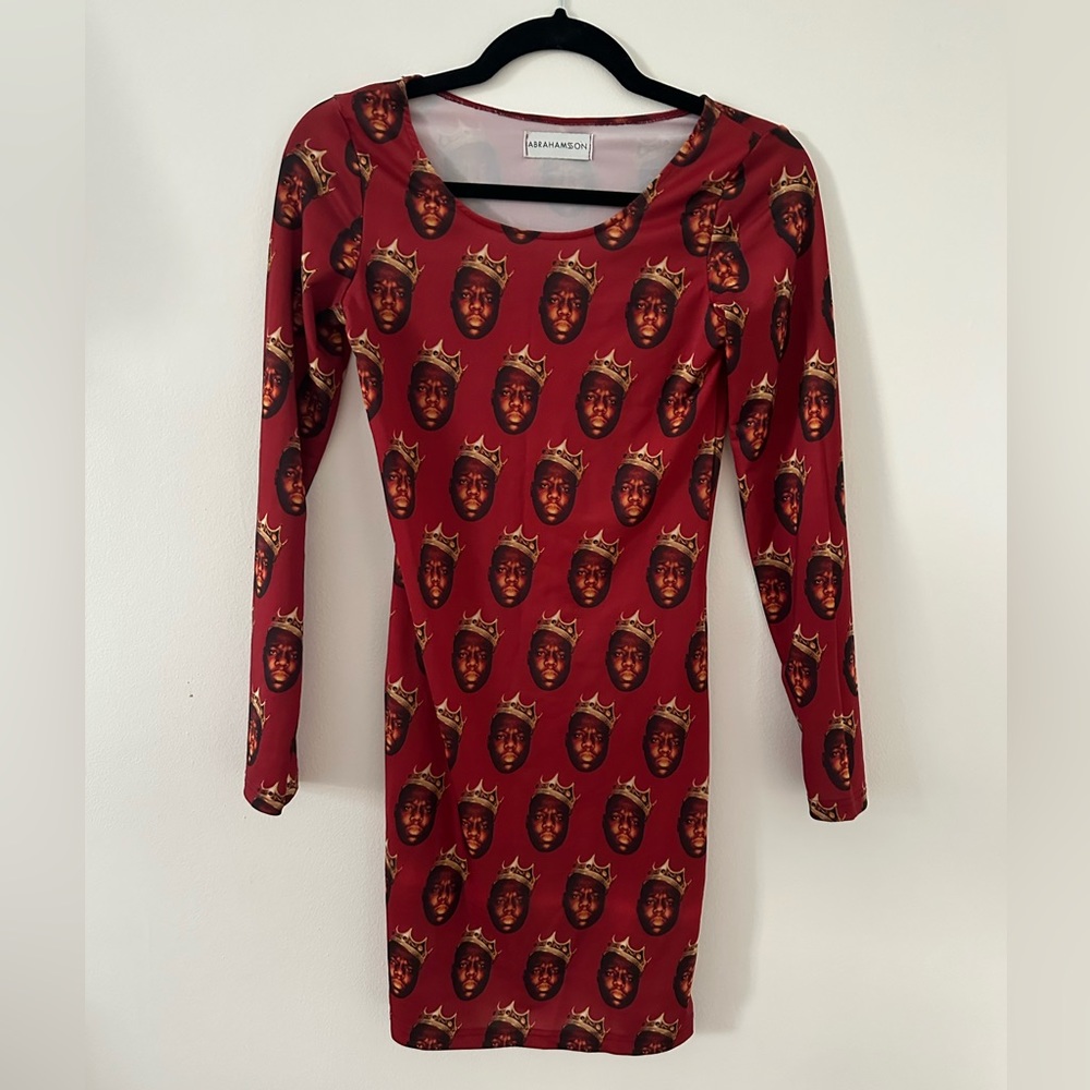 Red Biggie Mini dress size small